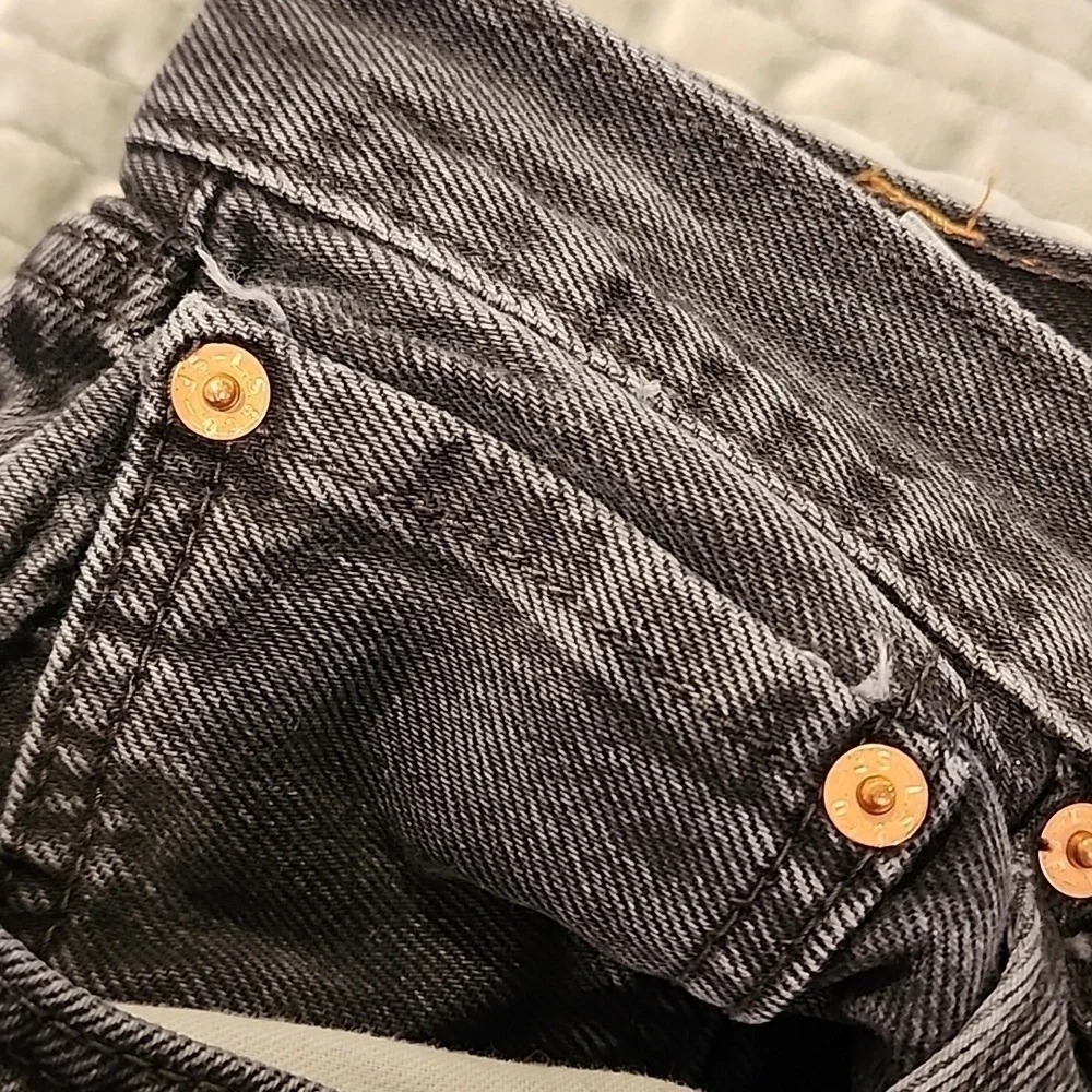 Levi's 501 36X30 black jeans